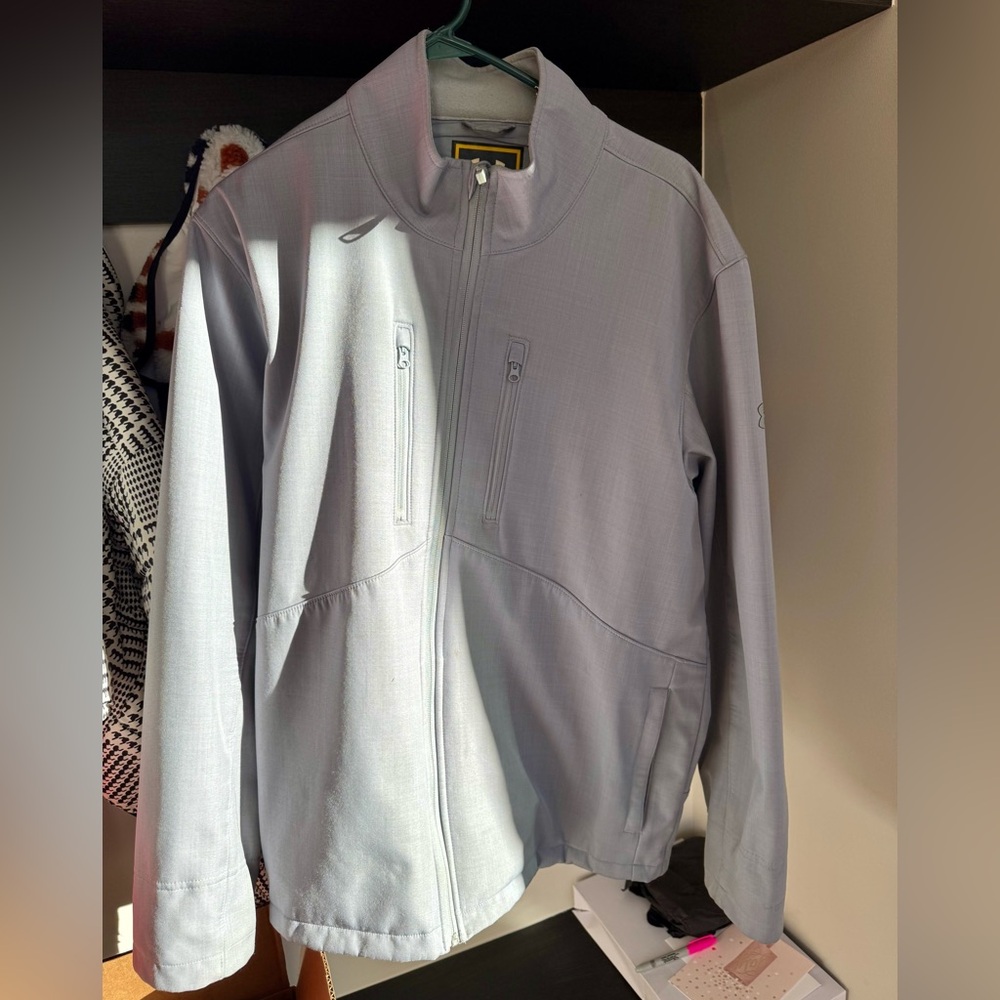 Men's Light Gray Under Armour Jacket